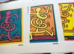 Unieke set Litho’s Montreux JazzFestival1983 -Keith Haring, Antiek en Kunst, Kunst | Litho's en Zeefdrukken, Ophalen of Verzenden