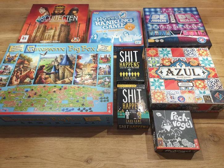 Diverse bordspellen - Zo goed als nieuw!, Hobby en Vrije tijd, Gezelschapsspellen | Bordspellen, Zo goed als nieuw, Een of twee spelers