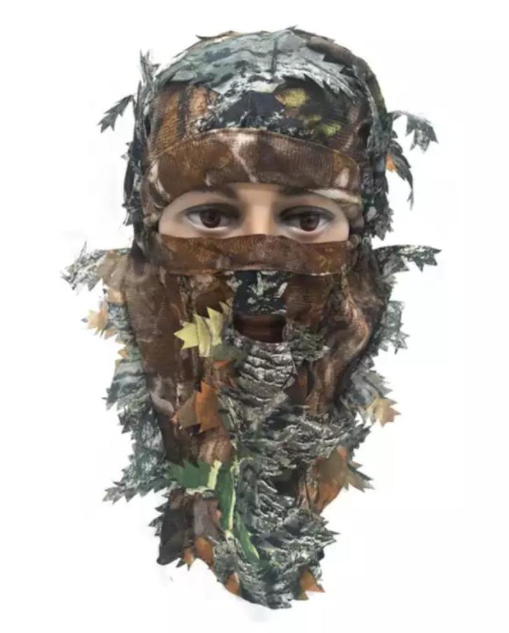 Gezichtsbedekking camouflage voor in jacht observatie tent, Audio, Tv en Foto, Fotografie | Onderwatercamera's, Nieuw, Ophalen of Verzenden