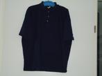 shirt poloshirt mt xl donkerblauw korte mouwen, Kleding | Heren, Polo's, Blauw, Ophalen of Verzenden, Maat 56/58 (XL), Zo goed als nieuw