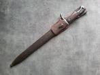Repro frog voor Duitse S98/05 Butcher bajonet, Verzenden, Landmacht, Duitsland, Mes of Dolk