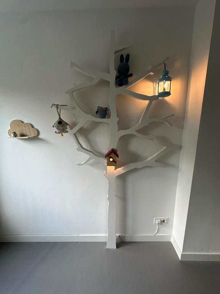 Boom met verlichting voor baby en kinderkamer, Kinderen en Baby's, Kinderkamer | Inrichting en Decoratie, Zo goed als nieuw, Wanddecoratie