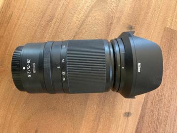 Nikon Z 28-75mm f/2.8 objectief + Hoya UX II UV filter beschikbaar voor biedingen