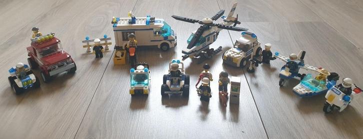 LEGO City : verzameling Politievoertuigen, Kinderen en Baby's, Speelgoed | Duplo en Lego, Gebruikt, Lego, Complete set, Ophalen of Verzenden