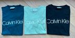 Calvin Klein t-shirs, 3x, maat M, Calvin Klein, Maat 48/50 (M), Zwart, Ophalen of Verzenden