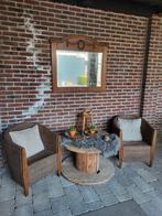 Leuke vintage zitsetje voor 25 euro zonder accessoires, Gebruikt, Rotan, Loungeset, Ophalen