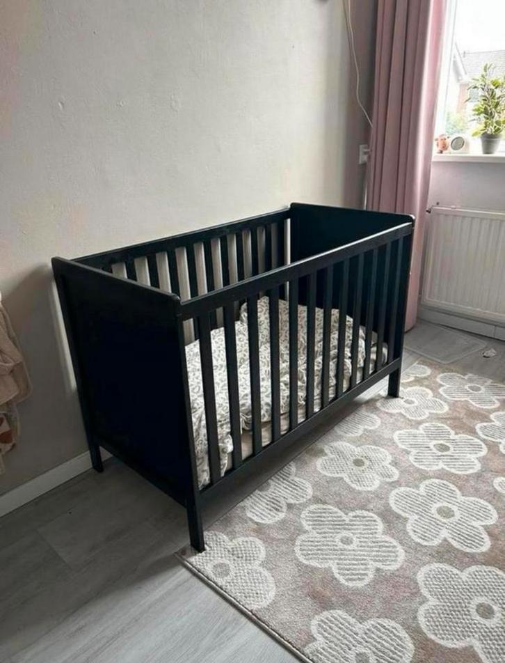 Europe Baby Ralph II Ledikant + ABZ Tencel Matras, Kinderen en Baby's, Babywiegjes en Ledikanten, Zo goed als nieuw, Ledikant