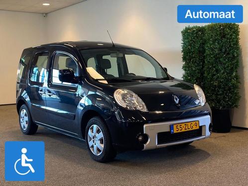 Renault Kangoo Rolstoelauto Automaat 3+1 (airco), Auto's, Renault, Bedrijf, Te koop, Kangoo, Aangepast voor mindervaliden, Airconditioning