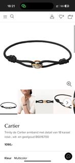 Cartier Trinity Armband, Zwart, Ophalen of Verzenden, Zo goed als nieuw, Met edelsteen