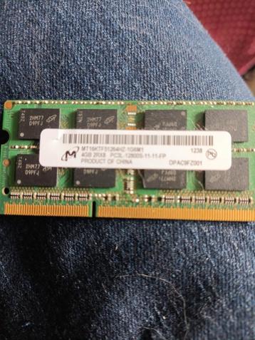4GB PC3L-12800S Laptop RAM Geheugen beschikbaar voor biedingen