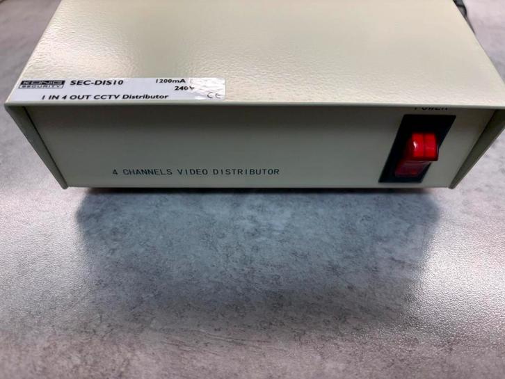 CCTV Distributor, NIEUW, Audio, Tv en Foto, Videobewaking, Nieuw, Ophalen of Verzenden