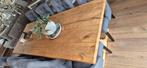 Zware kwaliteit eikenhouten eettafel 280x100x60, Ophalen, 100 tot 150 cm, Eikenhout, 200 cm of meer