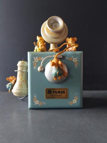 Vintage Pelman Musical speeldoos – “Lara’s Theme”  beschikbaar voor biedingen