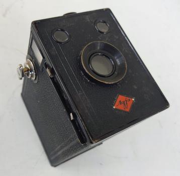 Vintage camera (30's ) Agfa Box 54 (Box I) in originele tas beschikbaar voor biedingen