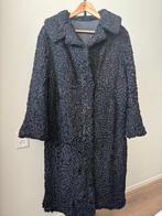 Zwarte vintage echt Astrakan bont, Ophalen of Verzenden, Gedragen, Zwart, Overige typen