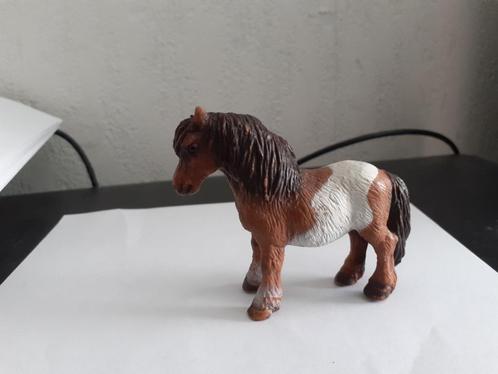 Shetland pony 2, dierfiguur Bullyland, Verzamelen, Dierenverzamelingen, Gebruikt, Beeldje of Figuurtje, Paard, Ophalen of Verzenden