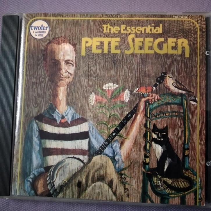 cd. the essential. pete seeger., Cd's en Dvd's, Cd's | Pop, Gebruikt, 2000 tot heden, Ophalen of Verzenden