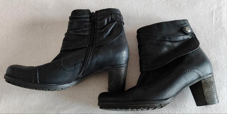 VERHULST enkellaarsjes mt 4,5/37,5, Kleding | Dames, Schoenen, Gedragen, Lage of Enkellaarzen, Zwart, Ophalen of Verzenden