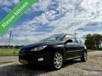 Peugeot 206 1.6-16V Griffe, BJ 2006, Airco, APK Okt 2026, Voorwielaandrijving, Gebruikt, Lederen bekleding, Zwart