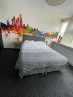 Boxspring 160x 200., Huis en Inrichting, 210 cm, Tweepersoons, Ophalen of Verzenden, Zo goed als nieuw