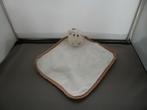 doudou Schaap/koe tut doekje wit/crème gestikte ogen, Ophalen of Verzenden, Zo goed als nieuw, Overige typen