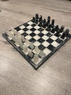 Handgemaakte marmeren schaakbord Azteca 25 x 25 cm, Hobby en Vrije tijd, Gezelschapsspellen | Bordspellen, Ophalen of Verzenden