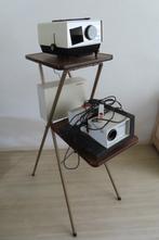 2 x diaprojector en toebehoren en AGFA color projector CP35., Ophalen, Gebruikt