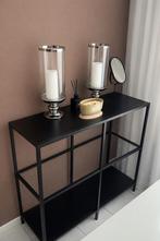 Ikea dressoir zwart, Ophalen, Zo goed als nieuw, 25 tot 50 cm, Glas