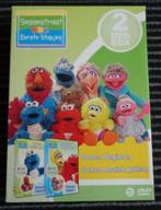 2 DVD Sesamstraat baby Eerste stapjes Samen beginnen muziek, Boxset, Poppen, Alle leeftijden, Ophalen of Verzenden