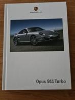 Folder Porsche Opus 911 Turbo, Boeken, Auto's | Folders en Tijdschriften, Nieuw, Porsche, Verzenden