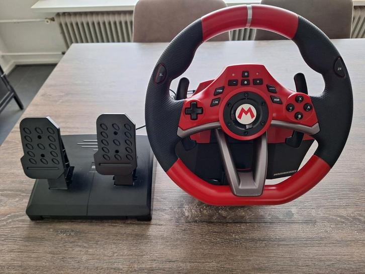 Mario Kart Hori racestuur PRO deluxe. Nintendo licentie, Spelcomputers en Games, Spelcomputers | Nintendo Consoles | Accessoires