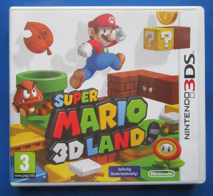 Super Mario 3D Land - 3DS, Spelcomputers en Games, Games | Nintendo 2DS en 3DS, Gebruikt, Avontuur en Actie, 1 speler, Vanaf 7 jaar
