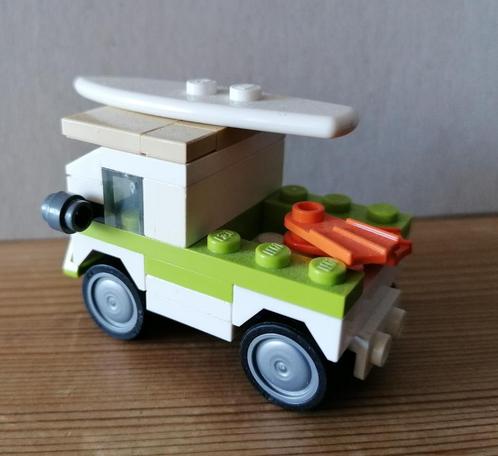 Lego miniatuur set 40100 Strandwagen, met kopie handleiding., Kinderen en Baby's, Speelgoed | Duplo en Lego, Gebruikt, Lego, Complete set