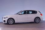 BMW 1-serie 118i M Sport Executive [ Navi Clima PDC ], 1-Serie, 65 €/maand, 136 pk, Wit