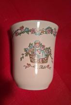 Douwe Egberts geboortebeker baby roze *eureka*, Overige typen, Ophalen of Verzenden, Zo goed als nieuw, Overige stijlen