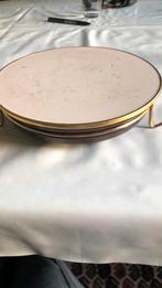Warmhoudplaat vintage, Ophalen of Verzenden, Gebruikt, Rond, Hout