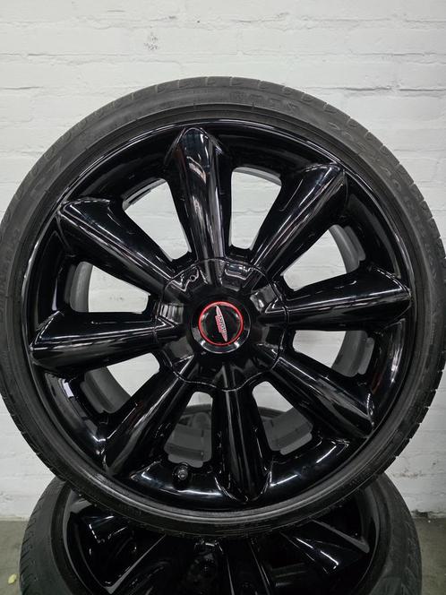 ZGAN 18" Mini Cooper 5x112 velgen, A-merk Pirelli zomerbande, Auto-onderdelen, Banden en Velgen, Banden en Velgen, Zomerbanden