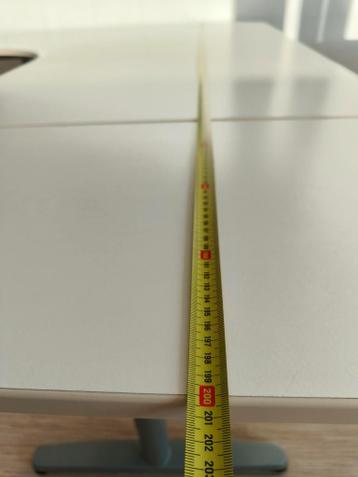 Ikea Galant Hoekbureau - Wit - In hoogte verstelbaar - afbeelding 5