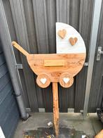 Houten Geboortebord, Tuin en Terras, Ophalen, Zo goed als nieuw, Hout, Overige typen