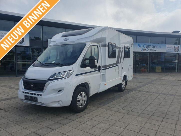 Carado T135 NAV/CAM-SAT/TV-NIEUWSTAAT, Caravans en Kamperen, Campers, Bedrijf, tot en met 2, Half-integraal, Carado, Diesel, Handgeschakeld