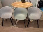 3x HAY about a chair stoelen .AAC22 gestoffeerd + AAC26, Ophalen, Overige kleuren, Drie, Zo goed als nieuw