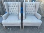 Mooie Fauteuils met gratis  poef, Huis en Inrichting, Fauteuils, Ophalen, 75 tot 100 cm, Zo goed als nieuw, Stof