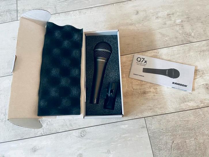 Samson Q7x Dynamische Microfoon - Studio/Live, Muziek en Instrumenten, Microfoons, Nieuw, Zangmicrofoon, Ophalen of Verzenden