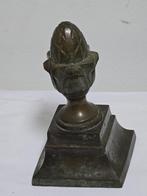 Kunstbeeld Bronzen ananas  set van 2, Ophalen, Brons
