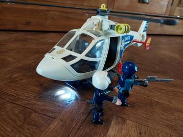 Playmobile 6921 Politiehelikopter met werkend zoeklicht