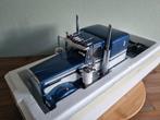 RoadKing Kenworth W900 1:18 Blauw/wit/goud, Hobby en Vrije tijd, Modelauto's | 1:18, Overige merken, Rk, Auto, Rk