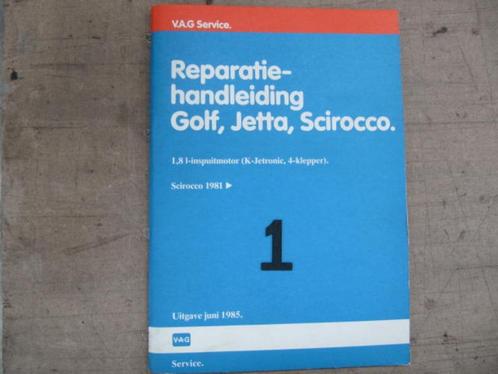 Werkplaats Handboeken VW Golf en Scirocco, Auto diversen, Handleidingen en Instructieboekjes, Ophalen of Verzenden