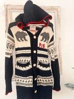 Parajumpers Handgebreid Vest - Maat S, Ophalen of Verzenden, Zo goed als nieuw, Maat 36 (S), Zwart