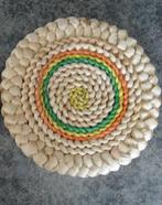 raffia pannen onderzetter  jaren 60-70, Ophalen of Verzenden