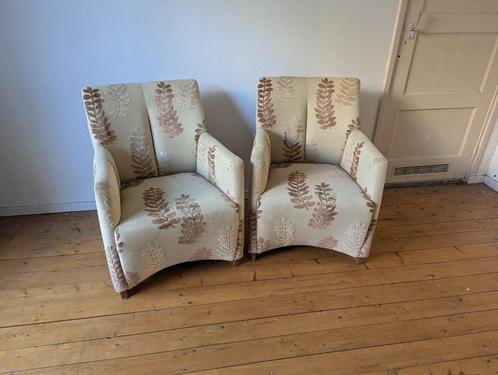 2 Leolux Galathea stoelen, Huis en Inrichting, Stoelen, Gebruikt, Twee, Stof, Overige kleuren, Ophalen